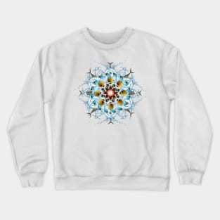 tropic fishes mandala Crewneck Sweatshirt